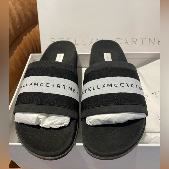 Brand: Stella McCartney Size: 36 Colour:BLK/WHT - Picture 3 of 4